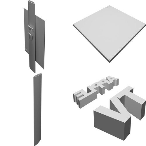 Supporto muro porta - muro,