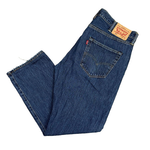 Jeans uomo levis 501 blu - jeans,