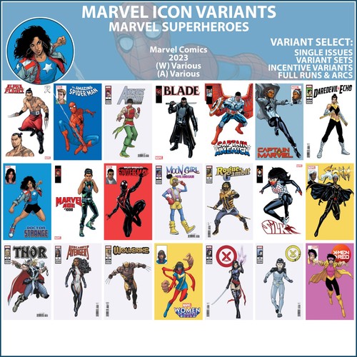 Marvel icon variants - variants, (2023)