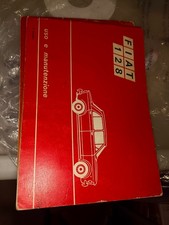 LIBRETTO USO MANUTENZIONE FIAT