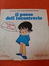 Il Paese Dell Incontrario 45 Giri Carosello Birichin Coro Sanremini