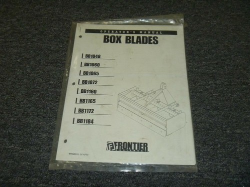 Frontier bb1160 bb1165 - bb1160, bb1172