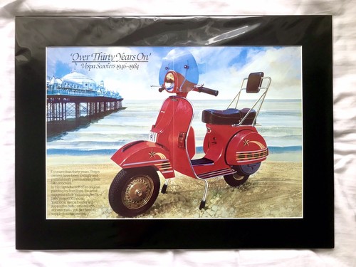 Brochure poster vintage 1984