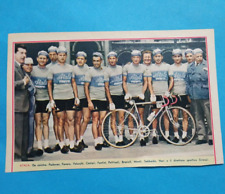 SQUADRA CICLISMO ATALA 1959 PADOVAN VELUCCHI SABBADIN CESTARI PETTINATI BRENIOLI