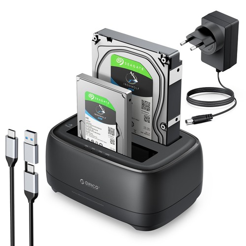 Orico dual bay - dual, docking
