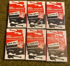 Vintage cassette Coca-Cola new music samplers