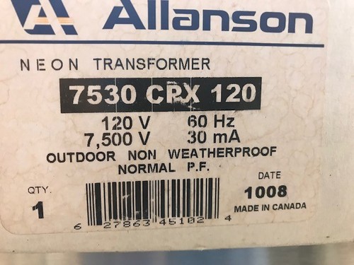 Allanson 7530cpx120 - allanson,