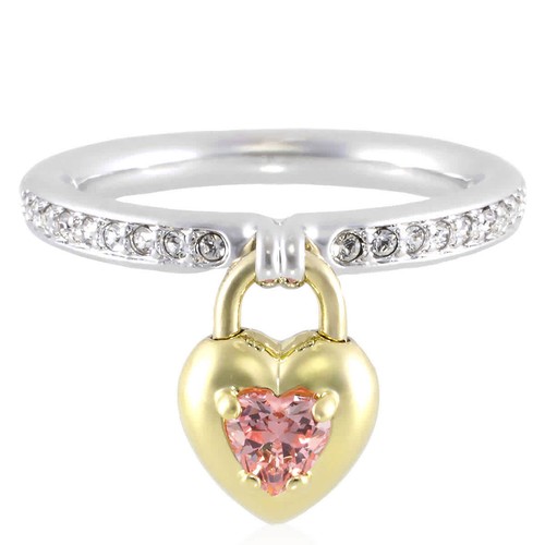 Anello cuore swarovski - anello, motivo
