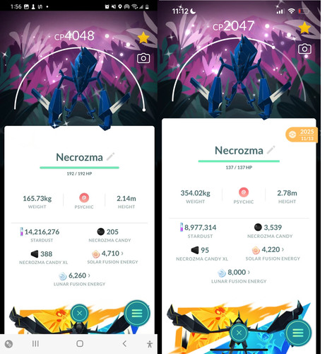 Pogo shiny necrozma - shiny, go