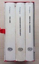 ERNEST HEMINGWAY Cofanetto Con