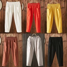 Pantaloni Harem Casual Larghi