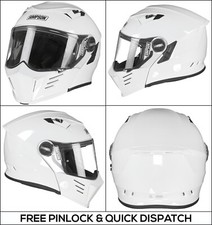 Casco Simpson Darksome Bianco