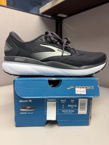 Brooks donna ghost nero - donna, 16