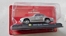 MACCHINA ALFA ROMEO 1900 SPRINT 1951  1/43 MILLE MIGLIA 1952 SANESI 2° CLASSIFIC