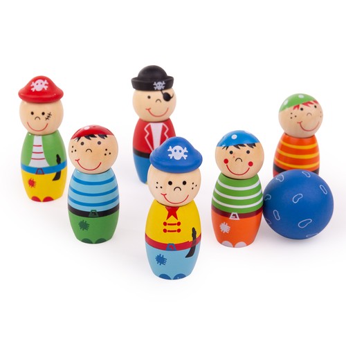 Bigjigs toys mini pirata - mini,
