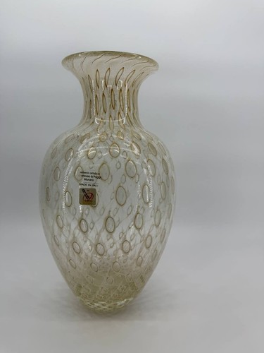 Vaso vetro artistico murano - vaso,