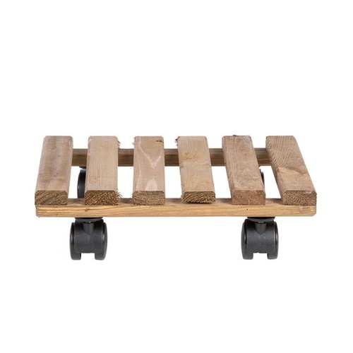 Carrello per piante legno - in,