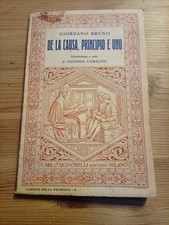 DE LA CAUSA PRINCIPIO E UNO di