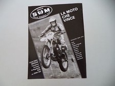 advertising Pubblicità 1978 MOTO SWM 250 REGOLARITA' e GUALTIERO BRISSONI