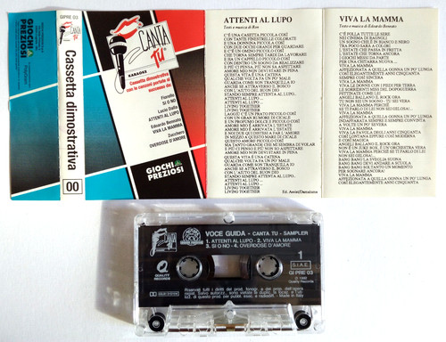 Musicassetta canta tu - musicassetta,