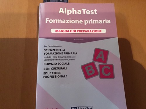 Alphatest formazione primaria - formazione,