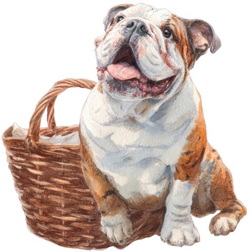 Adesivi bulldog auto - 4,