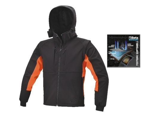 Beta cappotto softshell con - beta, in