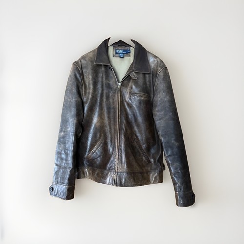 Ralph lauren giacca uomo pelle - uomo,