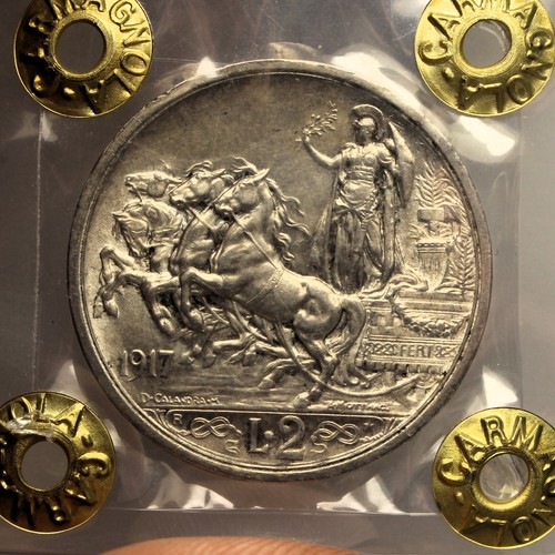 Lire 1917 quadriga - 2,
