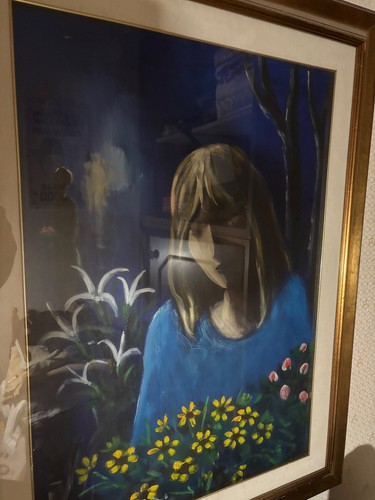 Quadro olio tela fantuzzi - quadro, su