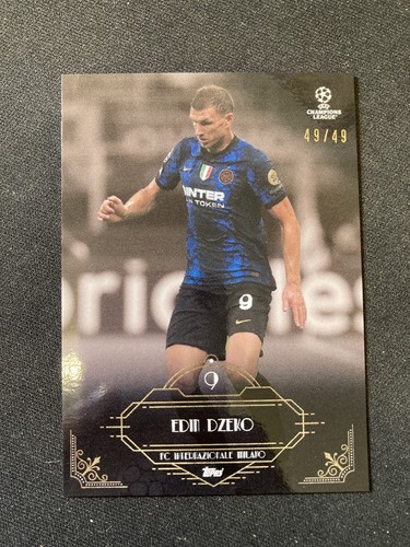Edin dzeko topps deco ucl - edin, dzeko,