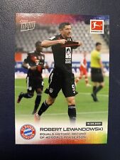 Topps Now Bundesliga Robert Lewandowski #188 Equals Historic 40 Goal Gerd Muller