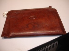 CUSTODIA IN PELLE THE BRIDGE - BORSA MAKE UP / PORTAFOGLIO SOLDI / MOLTI USI