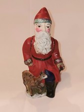 Vintage Christmas Chalkware By