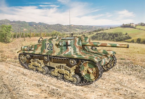 Italeri semovente m42 da - 1:35,