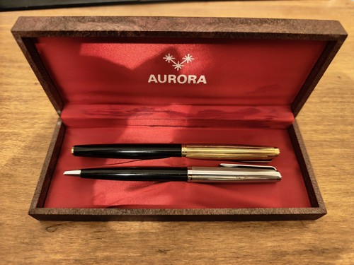 Aurora set stilografica e - |,