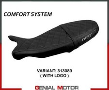 Rivestimento sella Sivas comf system Black +logo T.I. BMW R1200 NINET 2014>2023