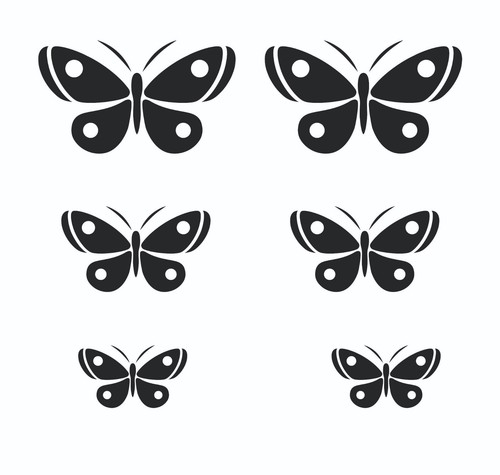Adesivi farfalle butterfly - farfalle,