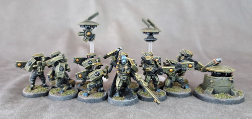 Painted tau breacher - painted,