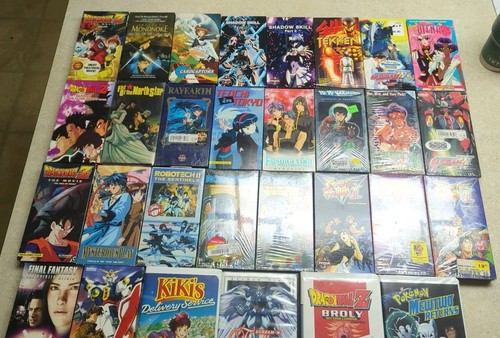 Lot anime vhs street - anime,