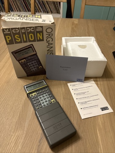 Psion organizer computer - organizer, ii