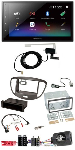 Pioneer dab volante bluetooth - pioneer,