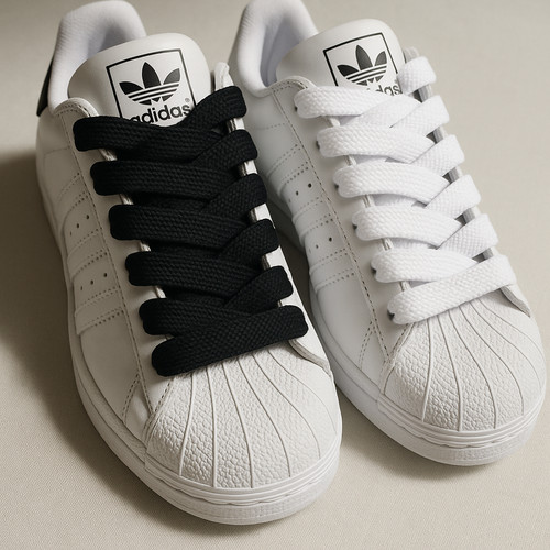 Lacci per scarpe grassi larghi