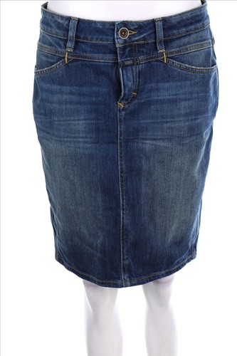Gonna jeans chiusa look - chiusa,