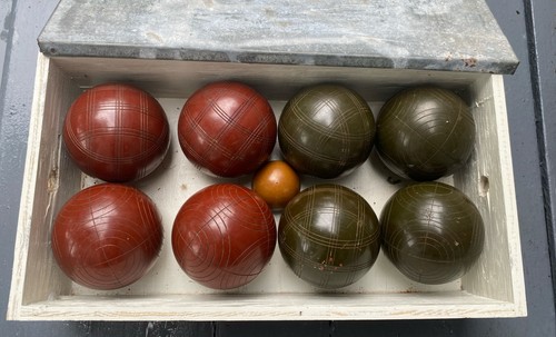 Set palline bocce vintage - set,