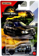 Mattel Matchbox Jurassic World Rebirth Cars Auto '97 Mercedes-Benz ML 320