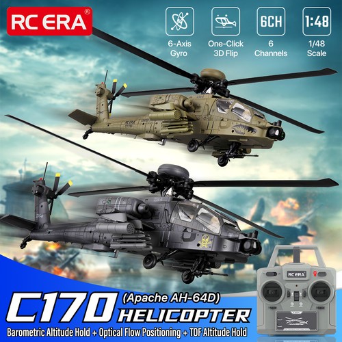 Apache elicottero 6ch - rc,