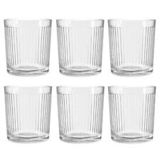 Set 6 bicchieri vetro boho