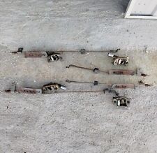 SET 4 MANIGLIE APRI PORTA INTERNA COMPLETE DI SERRATURE ORIGINALI RENAULT 4 R4 