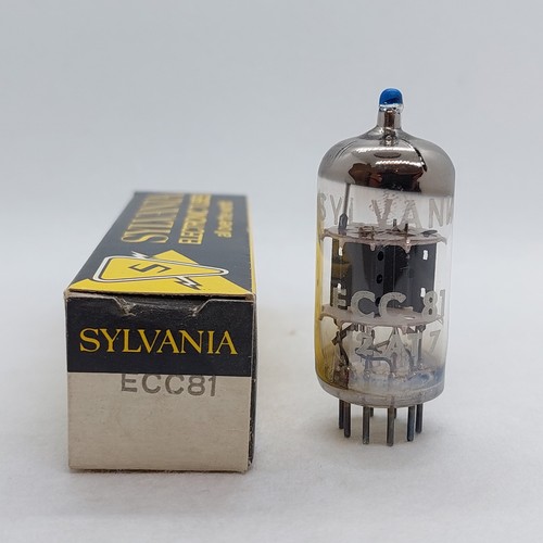 Ecc81 12at7 sylvania nos - 12at7,